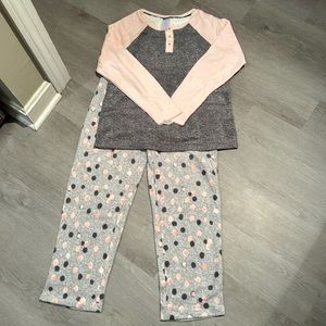 BRAND NEW: Fleece PJ Set (8-10)